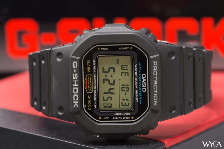 Casio G-Shock octagonal watch