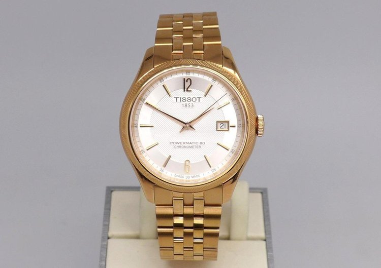 Gold dress watch — the Cartier tradition