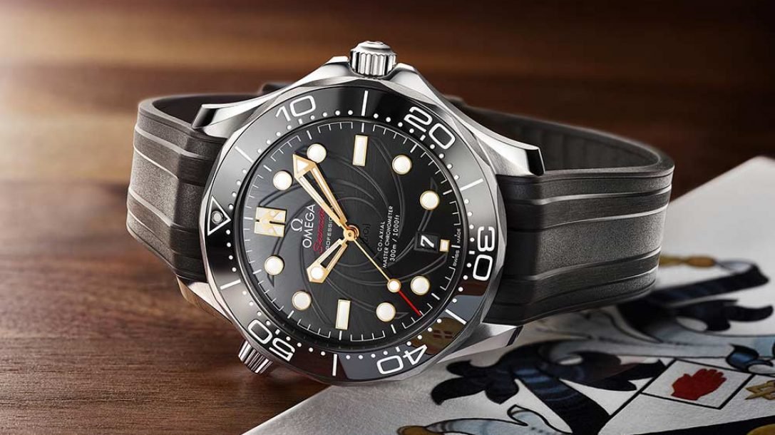 Omega Seamaster Diver 300M with wave dial